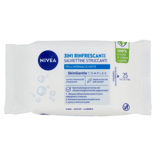 [000008354] Nivea Salviettine Struccanti Pz.25
