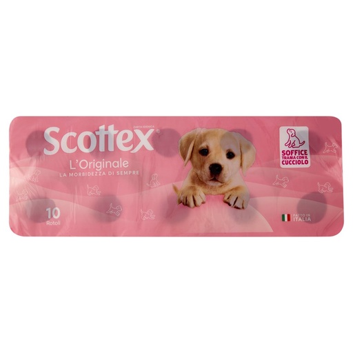 [000008359] Scottex Carta Igienica Classica 10 Rotoli
