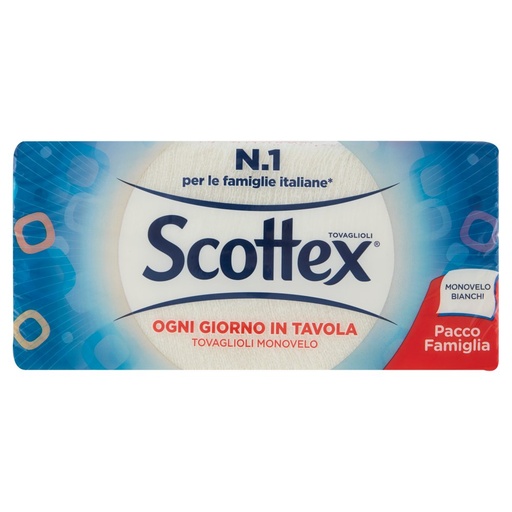 [000008379] Scottex Tovaglioli Famiglia 1 Velo Pz.230