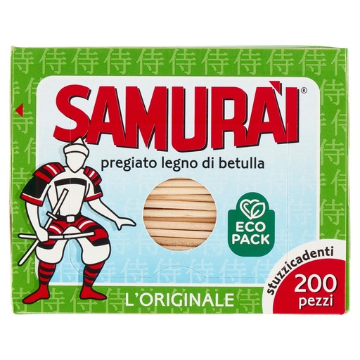 [000008387] Samurai Stuzzicadenti Pz.200