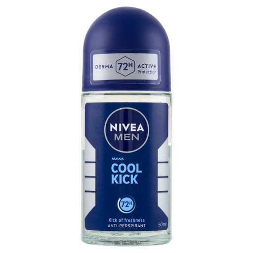 [000008393] Nivea Man Deo Roll On Cool Kick Ml.50