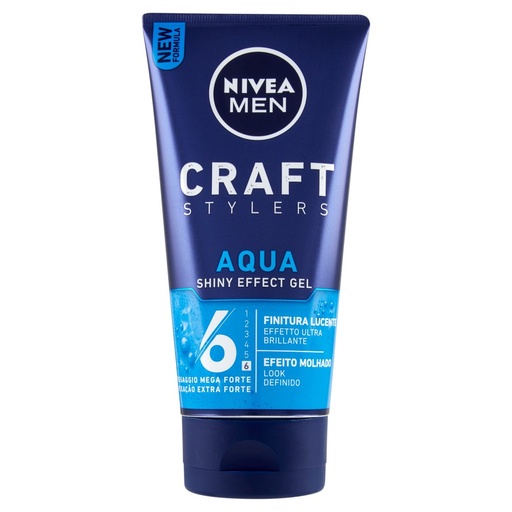 [000008439] Nivea Man Styling Aqua Gel Effetto Bagnato Ml.150