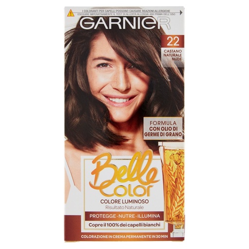 [000008504] Garnier Belle Color Castano N°22