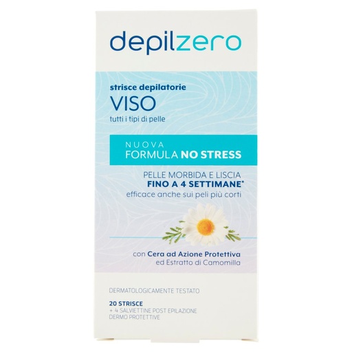 [000008529] Depilzero Viso Bikini 20 Strisce