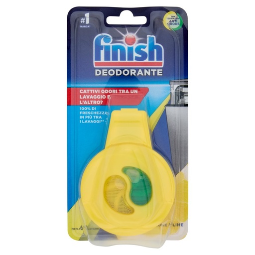 [000008539] Finish Deodorante Lavastoviglie Limone e Lime Ml.4 
