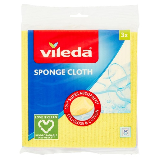 [000008617] Vileda Panno Spugna X3