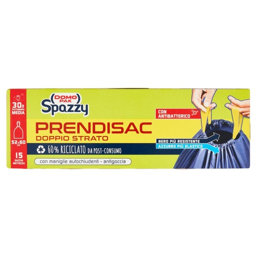[000008624] Domopak Prendi Sac Lt.30 Pz.15