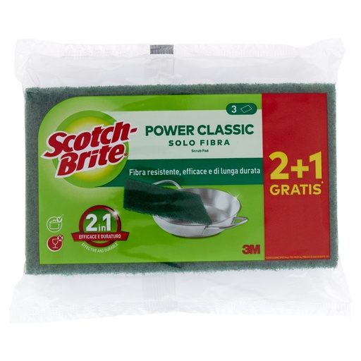 [000008630] Scotch Brite Strofinetto Verde X2+1