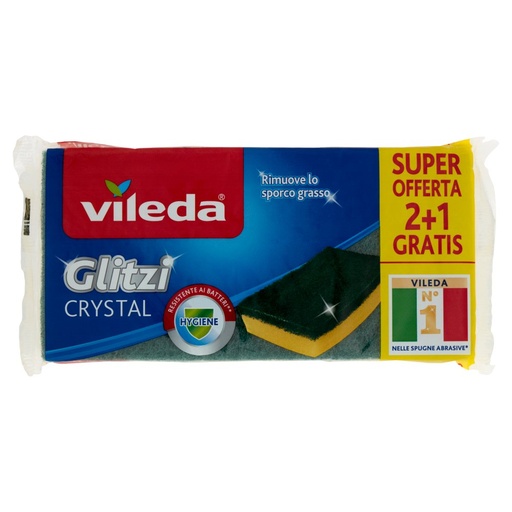 [000008637] Vileda Glitzi Crystal X2+1