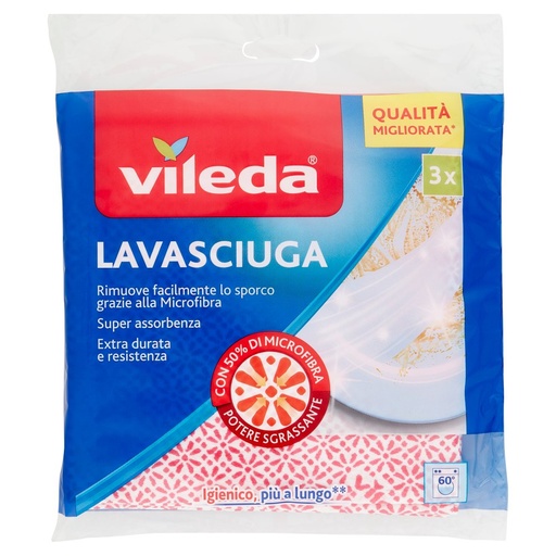 [000008643] Vileda Lavasciuga Panno Multiuso X3