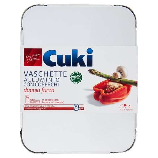 [000008655] Cuki Contenitore Caldo Gelo con Coperchio