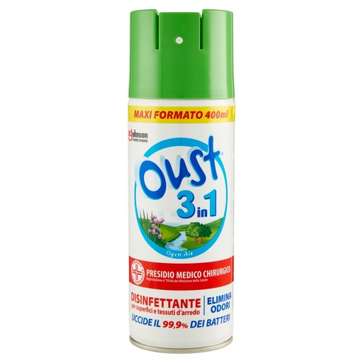 [000008660] Oust 3 in 1 Cassa Mista Open Air Fresh Garden Ml.400