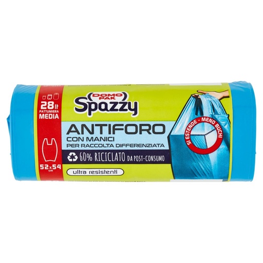 [000008719] Domopak Sacchetti Spazzy + Manico Lt.20