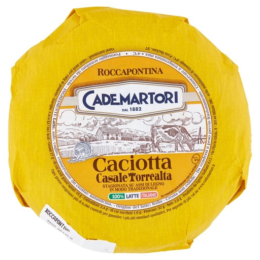 [000008789] Cademartori Caciotta Roccapontina Kg.1,4 Pz.1