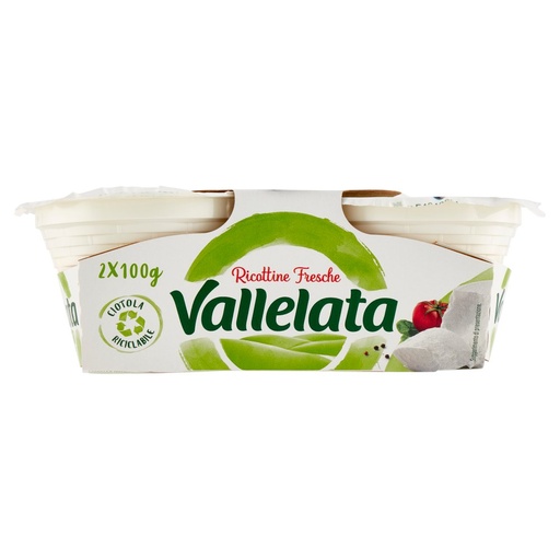 [000008805] VALLELATA RICOTTINE GR.100 2 PZ