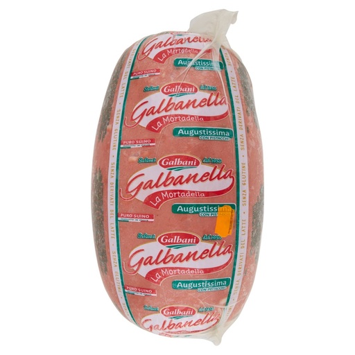[000008820] Galbani Mortadella Augustissima con Pistacchio Kg.15 Pz.1
