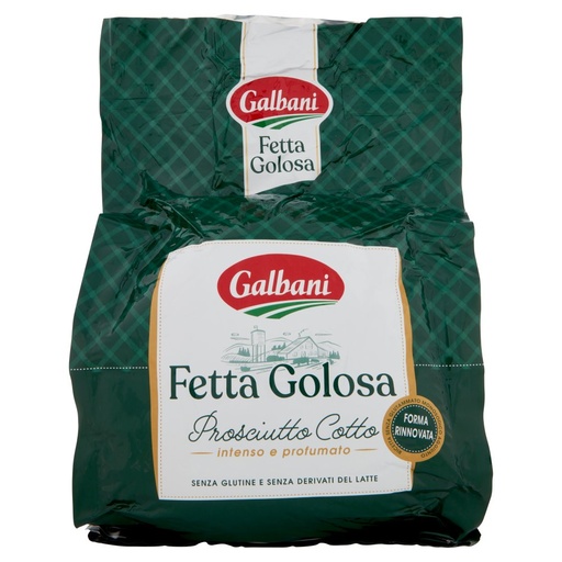 [000008826] Galbani Prosciutto Cotto Fetta Golosa Kg.8 Pz.2