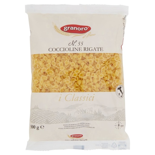 [000008897] Granoro Coccioline Rigate N°55 Gr.500