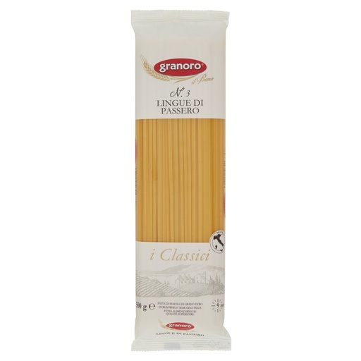 [000008900] Granoro Lingue Passero N°3 Gr.500