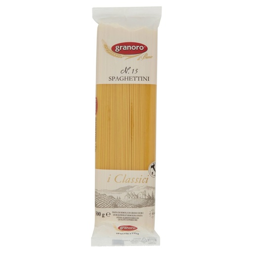 [000008905] Granoro Spaghettini N°15 Gr.500