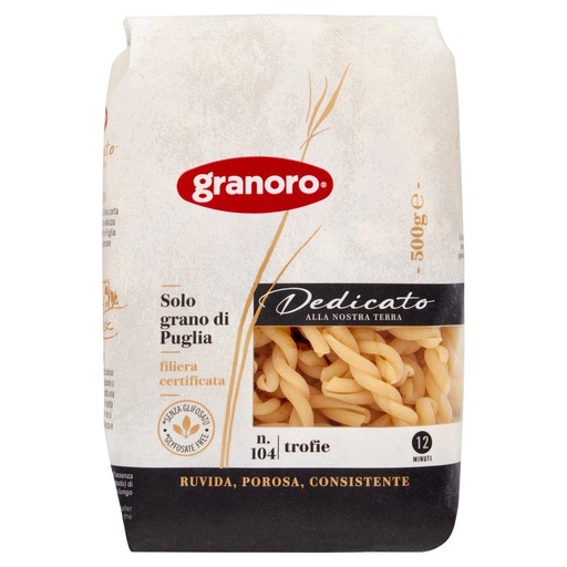 [000008934] Granoro Dedicato Trofie N°104 Gr.500