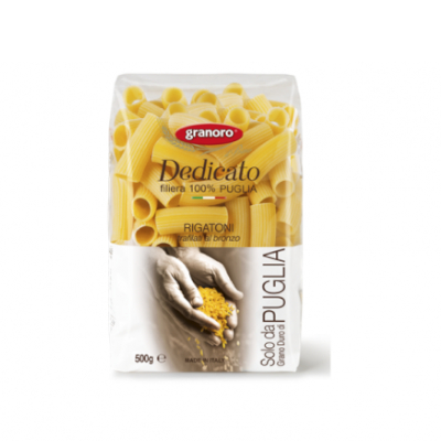 [000008940] Granoro Dedicato Rigatoni N°183 Gr.500