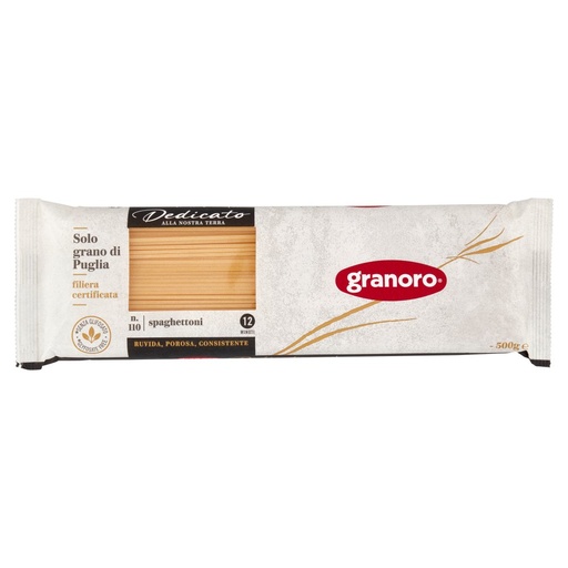 [000008955] Granoro Dedicato Spaghettone N°110 Gr.500