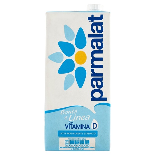 [000009046] Parmalat Latte Parzialmente Scremato Brick Lt.1