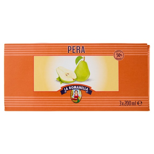 [000009192] LA DORIA NETTARE PERA ML.200X3