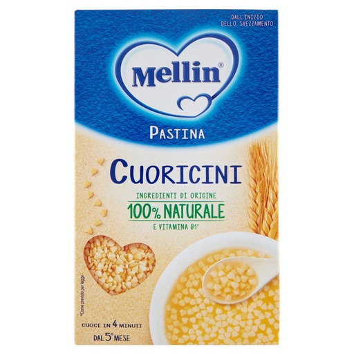 [000009234] Mellin Pastina Cuoricini Gr.320