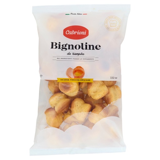 [000009271] Cabrioni Bignoline da riempire Gr.100