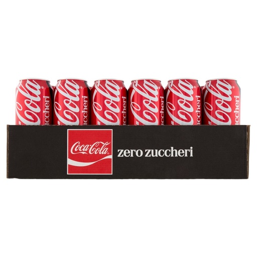 [000009315] Coca-Cola Zero Zuccheri Can Sleek Cl.50