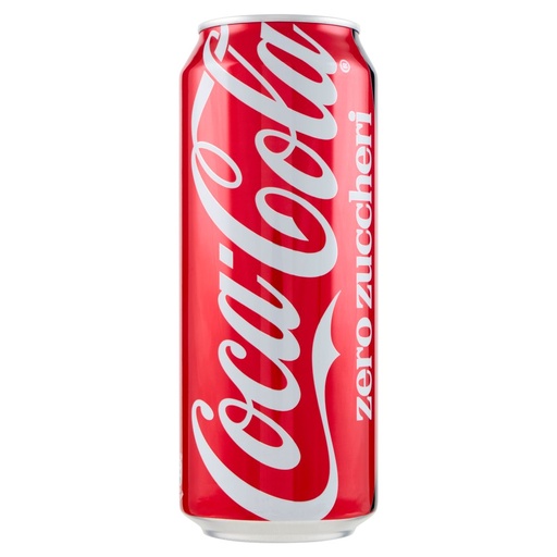 [000009315] Coca-Cola Zero Zuccheri Can Sleek Cl.50
