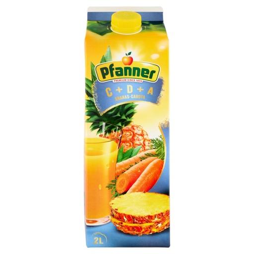 [000009365] Pfanner Succo Ananas e Carota Lt.2