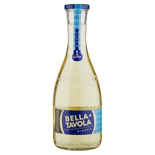 [000009412] Bellatavola Vino Bianco Caraffa Lt.1 Vol.11,5°
