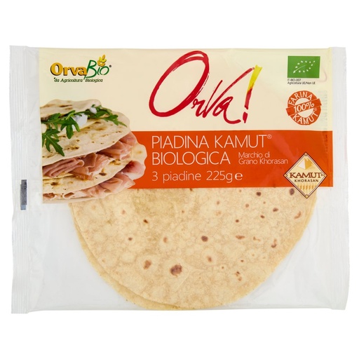 [000009688] Orva Piadina Kamut Biologica Gr.225