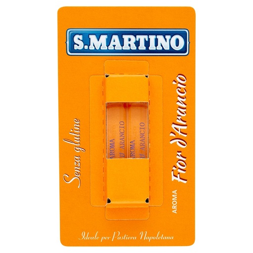 [000009901] San Martino Aroma Fiori D'Arancio Fiale senza Glutine Ml.4