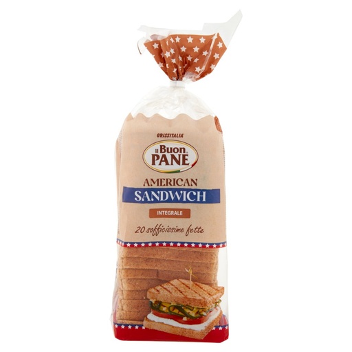 [000009917] Orva American Sandwich Integrali Vegano Gr.750