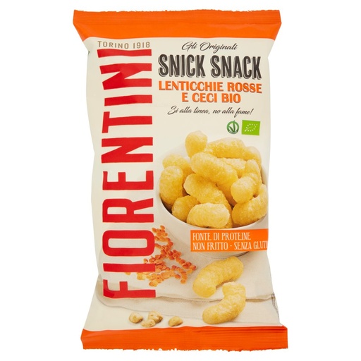 [000010347] Fiorentini Snick Snack Lenticchie Rosse e Ceci Gr.40