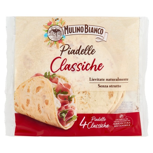 [000010592] Mulino Bianco Piadelle Classiche Pz.4 Gr.300