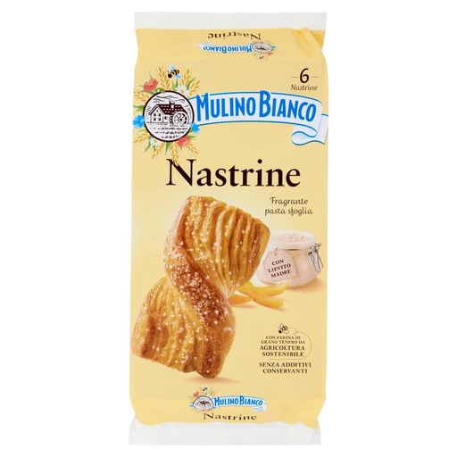 [000010609] Mulino Bianco Nastrine Pz.6 Gr.240