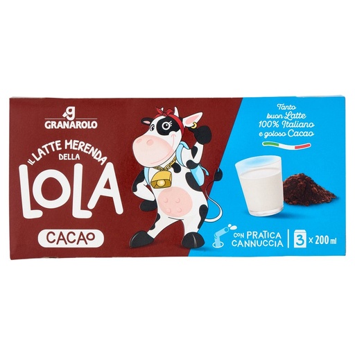 [000010687] Granarolo Latte e Cacao Uhtml.200 Pz.3