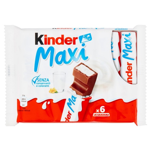 [000010760] Kinder Maxi Pz.6 x Gr.21