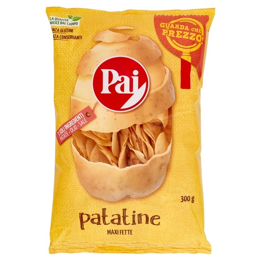 [000010799] Pai Patatine Chips Trasparenti Gr.300