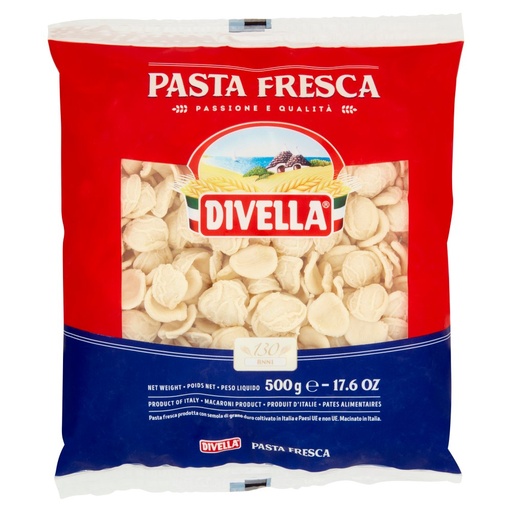 [000010800] Divella Orecchiette Fresche Gr.500