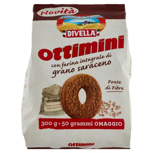 [000010820] DIVELLA BISCOTTI OTTIMINI GRANO