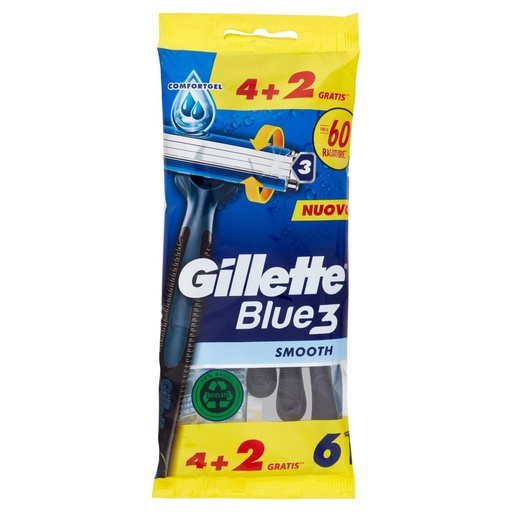 [000011240] Gillette Rasoio Blue 3 Pz.4