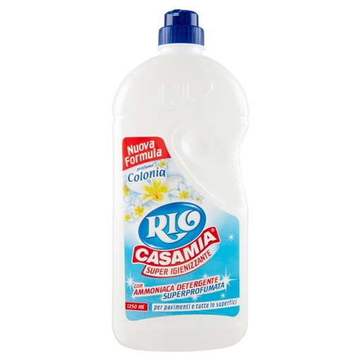 [000011249] Rio Casa Mia Pavimenti con Ammoniaca Profumo Colonia Ml.1,25