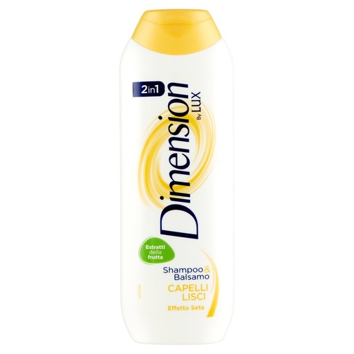[000011502] Dimension Shampoo & Balsamo 2 in1 Capelli Lisci Ml.250
