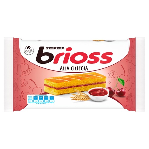 [000011535] Ferrero Brioss alla Ciliegia Pz.10 Gr.280